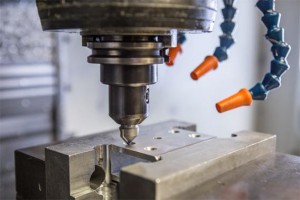 metal machining on Haas at HP Manufacturing